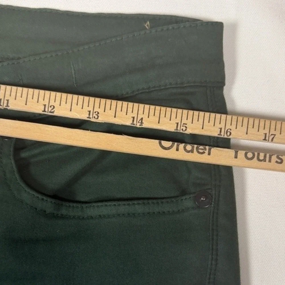 Madewell Skinny Skinny Jeans‎ 30 Forest Green Mid Rise Stretch Pants E0417 FA15